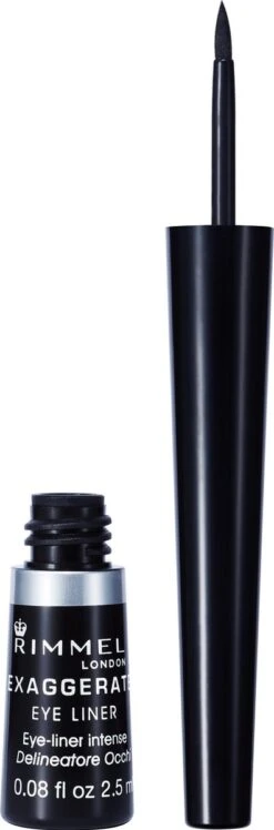 Rimmel London Exaggerate Eyeliner - 01 Black -Cosmetische Kortingen Winkel 396x1200 6