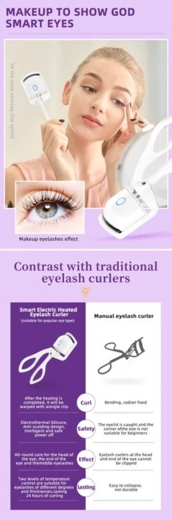 BeautyTech Elektrische Wimperkruller/Wimperkrultang - Wit - Oplaadbaar - Beauty - Verzorging - Make Up 15 BeautyTech Elektrische Wimperkruller/Wimperkrultang - Wit - Oplaadbaar - Beauty - Verzorging - Make Up -Cosmetische Kortingen Winkel 397x1200 4
