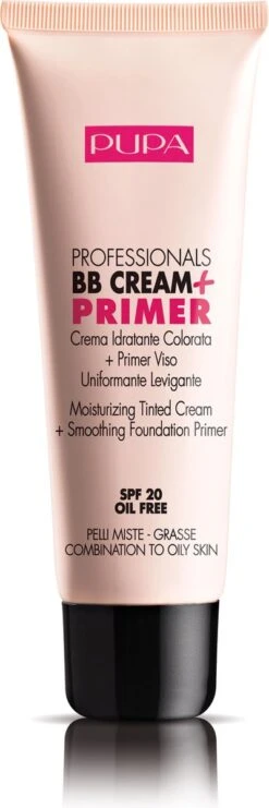 Pupa Milano BB Cream + Primer For Combination To Oily Skin - 001 Nude -Cosmetische Kortingen Winkel 400x1200