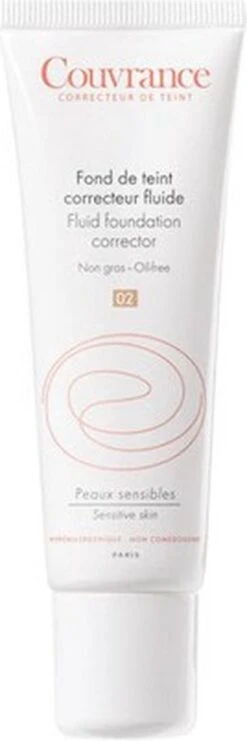 Avene Couvrance Fluid Foundation Corrector SPF20 30ml -Cosmetische Kortingen Winkel 400x1200 4