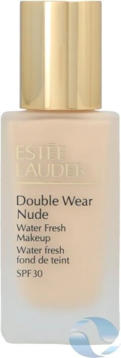 Estee Lauder - Double Wear Nude Water Fresh Makeup Spf30 Lightweight Foundation 1W1 Bone 30Ml -Cosmetische Kortingen Winkel 407x1200