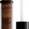 NYX Professional Makeup - Can't Stop Won't Stop Concealer - Mocha 1 NYX Professional Makeup - Can't Stop Won't Stop Concealer - Mocha -Cosmetische Kortingen Winkel 411x1200 2