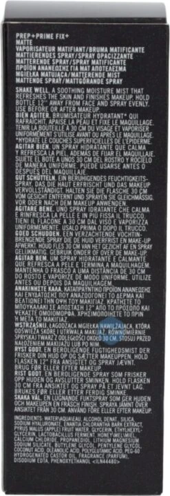 MAC Cosmetics Prep + Prime Fix+ Matte Primer - 100 Ml -Cosmetische Kortingen Winkel 412x1200 3