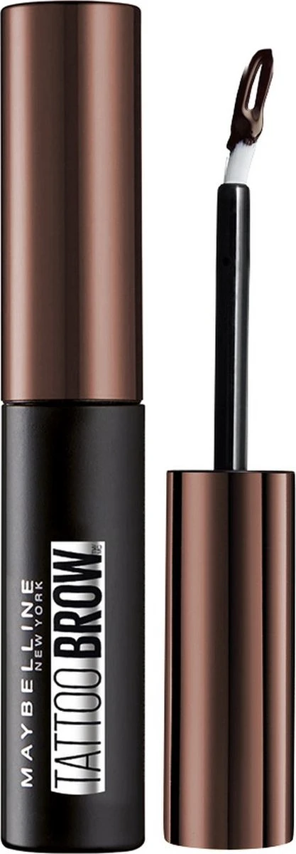 Maybelline New York Tattoo Brow Peel-Off Wenkbrauwgel - 2 Medium Brown - Bruin 16 Maybelline New York Tattoo Brow Peel-Off Wenkbrauwgel - 2 Medium Brown - Bruin - Afbeelding 14