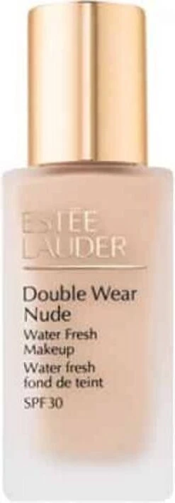 Estee Lauder - Double Wear Nude Water Fresh Makeup Spf30 Lightweight Foundation 1W1 Bone 30Ml -Cosmetische Kortingen Winkel 420x1200