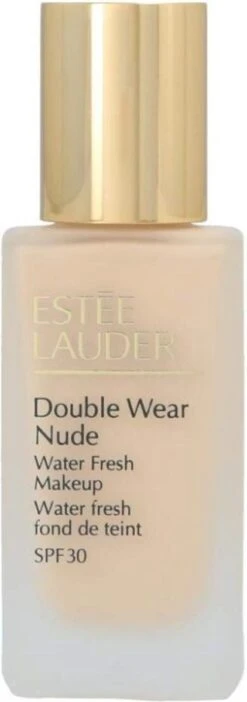 Estee Lauder - Double Wear Nude Water Fresh Makeup Spf30 Lightweight Foundation 1W1 Bone 30Ml -Cosmetische Kortingen Winkel 422x1200