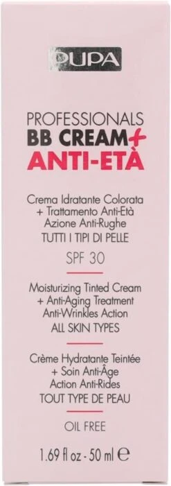 Pupa Milano Professionals BB Cream + Anti-Eta - 001 Nude -Cosmetische Kortingen Winkel 423x1200 3