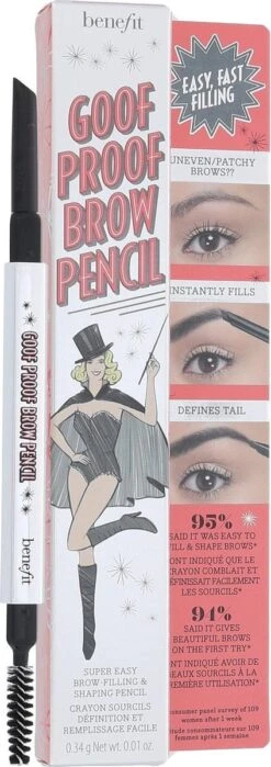 Benefit Goof Proof Brow Shaping Pencil 06 Cool Soft Black 11 Benefit Goof Proof Brow Shaping Pencil 06 Cool Soft Black -Cosmetische Kortingen Winkel 424x1200 6