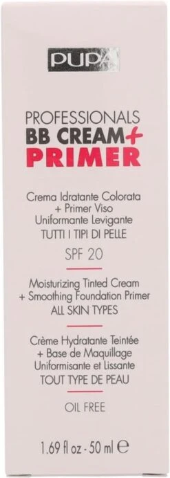Pupa Milano Professionals BB Cream + Primer - Nude 001 -Cosmetische Kortingen Winkel 429x1200