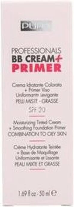 Pupa Milano BB Cream + Primer For Combination To Oily Skin - 001 Nude -Cosmetische Kortingen Winkel 431x1200 2