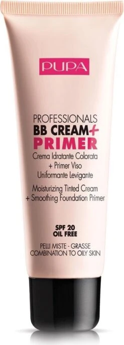 Pupa Milano BB Cream + Primer For Combination To Oily Skin - 001 Nude -Cosmetische Kortingen Winkel 432x1200 1