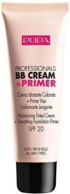 Pupa Milano Professionals BB Cream + Primer - Nude 001 -Cosmetische Kortingen Winkel 437x1200 5