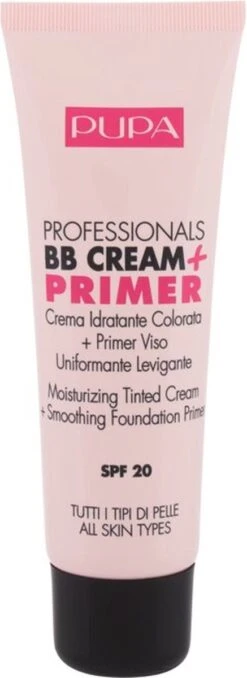 Pupa Milano Professionals BB Cream + Primer - Nude 001 -Cosmetische Kortingen Winkel 437x1200 6