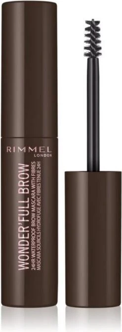 Rimmel London Wonder'full 24 Hour Brow Mascara - Wenkbrauwgel - 003 Dark Brown -Cosmetische Kortingen Winkel 441x1200 9