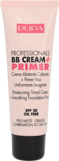 Pupa BB Cream + Primer For Combination To Oily Skin - 002 Sand -Cosmetische Kortingen Winkel 443x1200 2