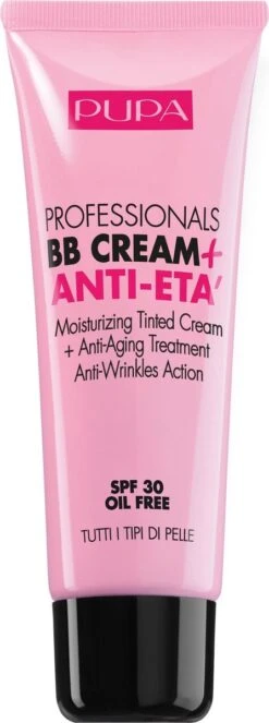 Pupa Milano Professionals BB Cream + Anti-Eta - 001 Nude -Cosmetische Kortingen Winkel 447x1200 1