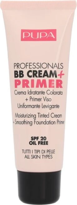 Pupa Milano Professionals BB Cream + Primer - 002 Sand -Cosmetische Kortingen Winkel 449x1200 4