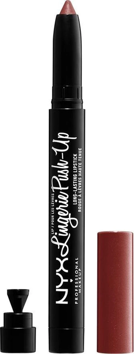 NYX Professional Makeup Lip Lingerie Push Up Long Lasting Lippenpotlood - LIPLIPLS017 Seduction - 16 Gr 4 NYX Professional Makeup Lip Lingerie Push Up Long Lasting Lippenpotlood - LIPLIPLS017 Seduction - 16 Gr - Afbeelding 2