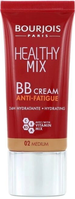 Bourjois Healthy Mix BB Cream Anti Fatigue - 02 Medium Beige -Cosmetische Kortingen Winkel 455x1200 1