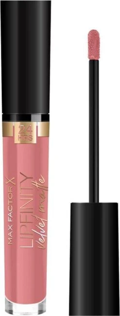 Max Factor Lipfinity Velvet Matte Lippenstift - 045 Posh Pink Nude -Cosmetische Kortingen Winkel 456x1200 4