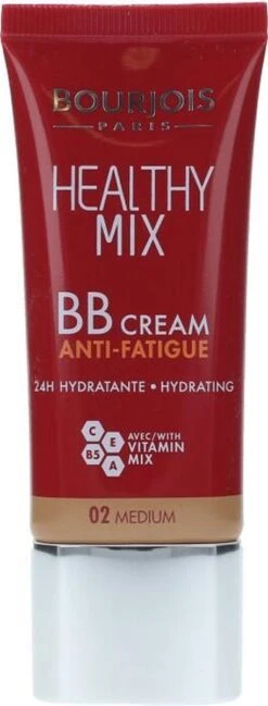 Bourjois Healthy Mix BB Cream Anti Fatigue - 02 Medium Beige -Cosmetische Kortingen Winkel 457x1200 3
