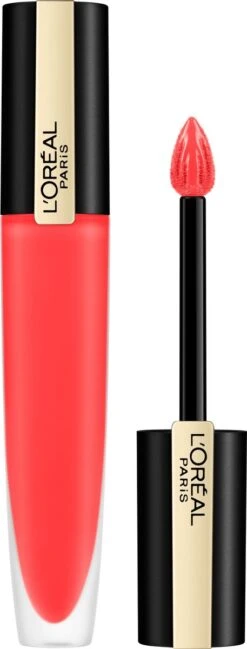 L’Oréal Paris Rouge Signature Lippenstift - 132 I Radiate - Roze - Matte Vloeibare Lipstick -Cosmetische Kortingen Winkel 457x1200 5