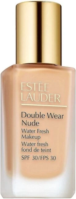 Estee Lauder - Double Wear Nude Water Fresh Makeup Spf30 Lightweight Foundation 1W1 Bone 30Ml -Cosmetische Kortingen Winkel 464x1200
