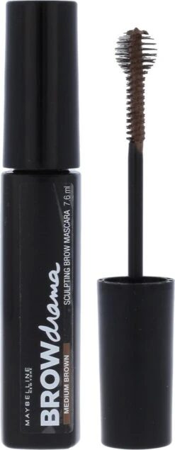 Maybelline Brow Drama - Medium Brown - Bruin - Wenkbrauwmascara -Cosmetische Kortingen Winkel 467x1200 1