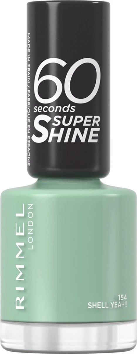 Rimmel London 60 Seconds SuperShine Nagellak - 154 Shell Yeah! 3 Rimmel London 60 Seconds SuperShine Nagellak - 154 Shell Yeah!