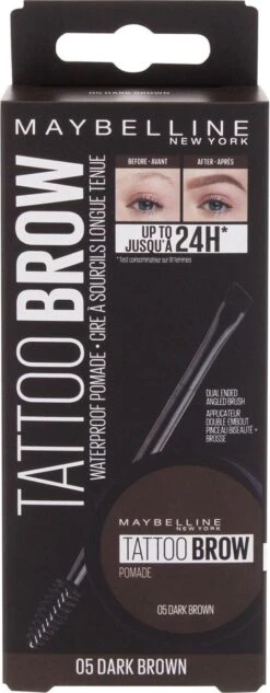 Maybelline Tattoo Brow Lasting Color Pomade - 05 Dark Brown -Cosmetische Kortingen Winkel 468x1200 6
