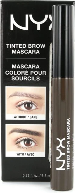 NYX Professional Makeup Tinted Brow Mascara - Black TBM05 - Wenkbrauw Mascara - 6,2 Gr -Cosmetische Kortingen Winkel 470x1200 4