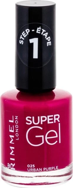 Rimmel London SuperGel Nagellak - 025 Urban Purple -Cosmetische Kortingen Winkel 470x1200 5