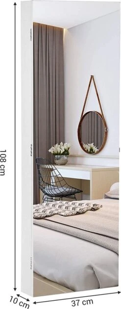 Nancy's Make-up Organizer – Sieraden & Spiegelkast – Spiegelkast, Deur & Wandhouder Met Binnenspiegel – Make-up Opbergen 15 Nancy's Make-up Organizer – Sieraden & Spiegelkast – Spiegelkast, Deur & Wandhouder Met Binnenspiegel – Make-up Opbergen -Cosmetische Kortingen Winkel 470x1200 6