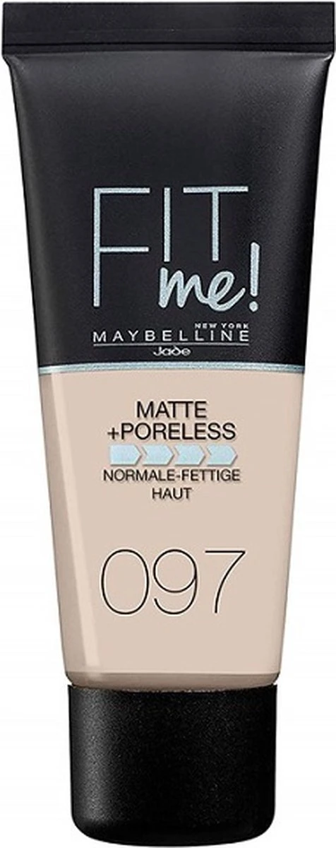Maybelline New York - Fit Me Matte + Poreless Foundation - 097 Natural - 30 Ml 13 Maybelline New York - Fit Me Matte + Poreless Foundation - 097 Natural - 30 Ml - Afbeelding 11