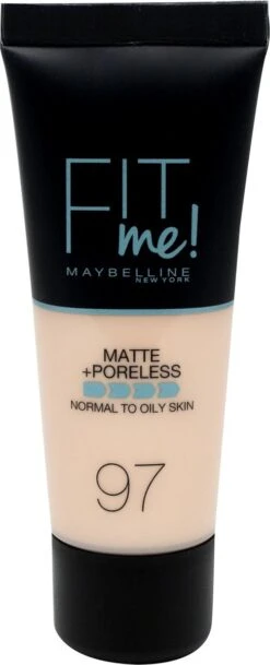 Maybelline New York - Fit Me Matte + Poreless Foundation - 097 Natural - 30 Ml 22 Maybelline New York - Fit Me Matte + Poreless Foundation - 097 Natural - 30 Ml -Cosmetische Kortingen Winkel 487x1200 3
