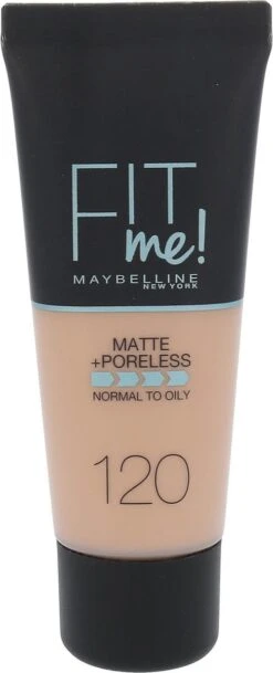 Maybelline Fit Me Matte & Poreless Foundation - 120 Classic Ivory -Cosmetische Kortingen Winkel 487x1200 4
