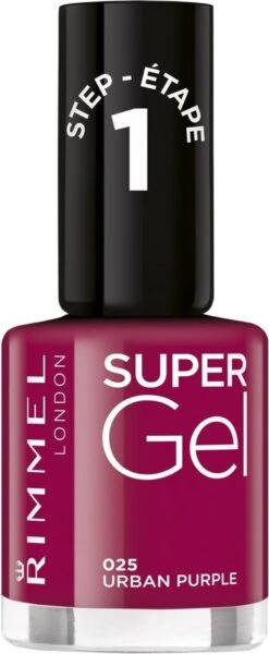 Rimmel London SuperGel Nagellak - 025 Urban Purple -Cosmetische Kortingen Winkel 494x1200 5