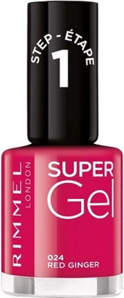 Rimmel London SuperGel Nagellak - 024 Red Ginger -Cosmetische Kortingen Winkel 498x1200 6