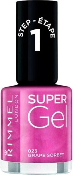 Rimmel London SuperGel Nagellak - 025 Urban Purple -Cosmetische Kortingen Winkel 500x1200 7