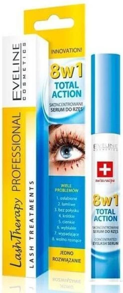 Eveline Cosmetics Lash Therapy Wimperserum 8in1 10ml. -Cosmetische Kortingen Winkel 502x1200 3