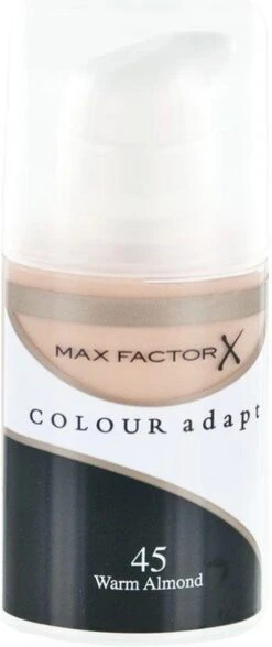 Max Factor Colour Adapt Foundation - 45 Warm Almond -Cosmetische Kortingen Winkel 504x1200