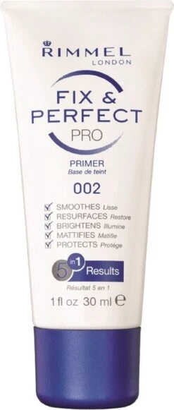Rimmel London Fix & Perfect Make-Up Primer - 002 Transparent - 30 Ml -Cosmetische Kortingen Winkel 510x1200 3
