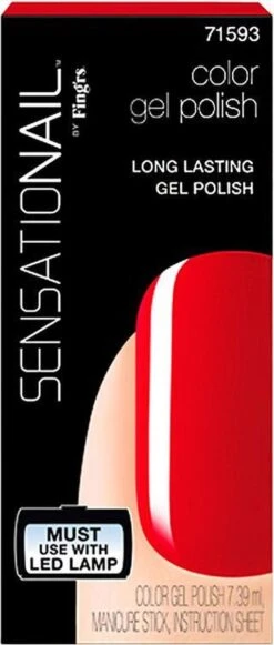 SensatioNail Gel Polish Scarlet Red - Gel Nagellak - Rood 15 SensatioNail Gel Polish Scarlet Red - Gel Nagellak - Rood -Cosmetische Kortingen Winkel 510x1200 8