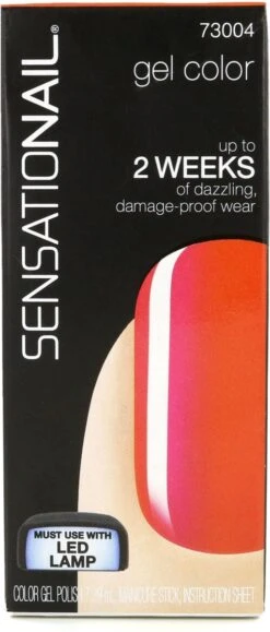 Sensationail Gel Nagellak | Tropical Punch -Cosmetische Kortingen Winkel 512x1200 8