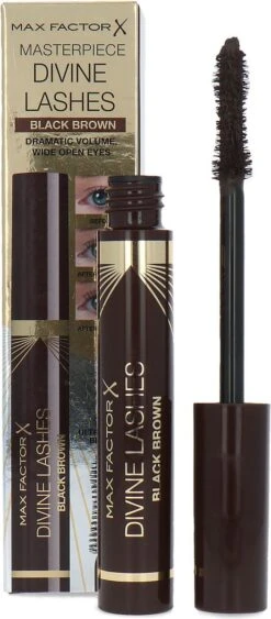 Max Factor Divine Lashes Mascara - 002 Black Brown -Cosmetische Kortingen Winkel 526x1200 5