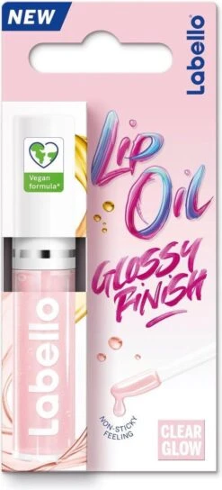 Labello Caring Lip Oil Clear Glow - 5.5 Ml -Cosmetische Kortingen Winkel 545x1200 1