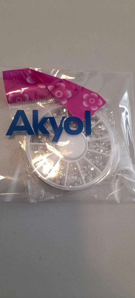 Doosje Rhinestone / Strass Nagel Steentjes - 5 Verschillende Maten Nail Art Diverse Kleuren / Strass Nagel Steentjes / Nagel Diamantjes / Nail Art 7 Doosje Rhinestone / Strass Nagel Steentjes - 5 Verschillende Maten Nail Art Diverse Kleuren / Strass Nagel Steentjes / Nagel Diamantjes / Nail Art - Afbeelding 5