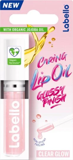 Labello Caring Lip Oil Clear Glow - 5.5 Ml -Cosmetische Kortingen Winkel 550x1200 3