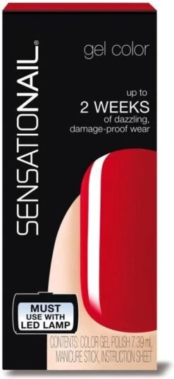 SensatioNail Gel Polish Scarlet Red - Gel Nagellak - Rood 16 SensatioNail Gel Polish Scarlet Red - Gel Nagellak - Rood -Cosmetische Kortingen Winkel 551x1200 1