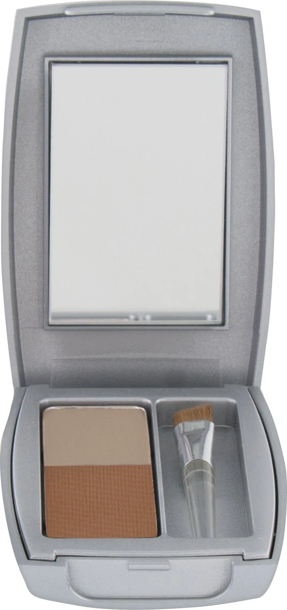 Herome Eye Care Wenkbrauw Poeder Middenbruin - Compact Brow Powder Medium Brown - Waterproof Verrijkt Met Panthenol - Volumineuze Wenkbrauwen 4 Herome Eye Care Wenkbrauw Poeder Middenbruin - Compact Brow Powder Medium Brown - Waterproof Verrijkt Met Panthenol - Volumineuze Wenkbrauwen - Afbeelding 2